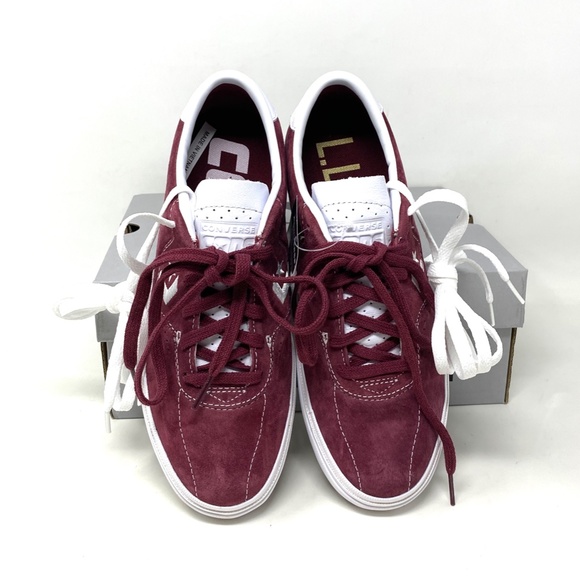 Converse CONS Louie Lopez Pro OX Low Top Bordeaux Suede Women's Sneakers 171329C - Picture 4 of 11